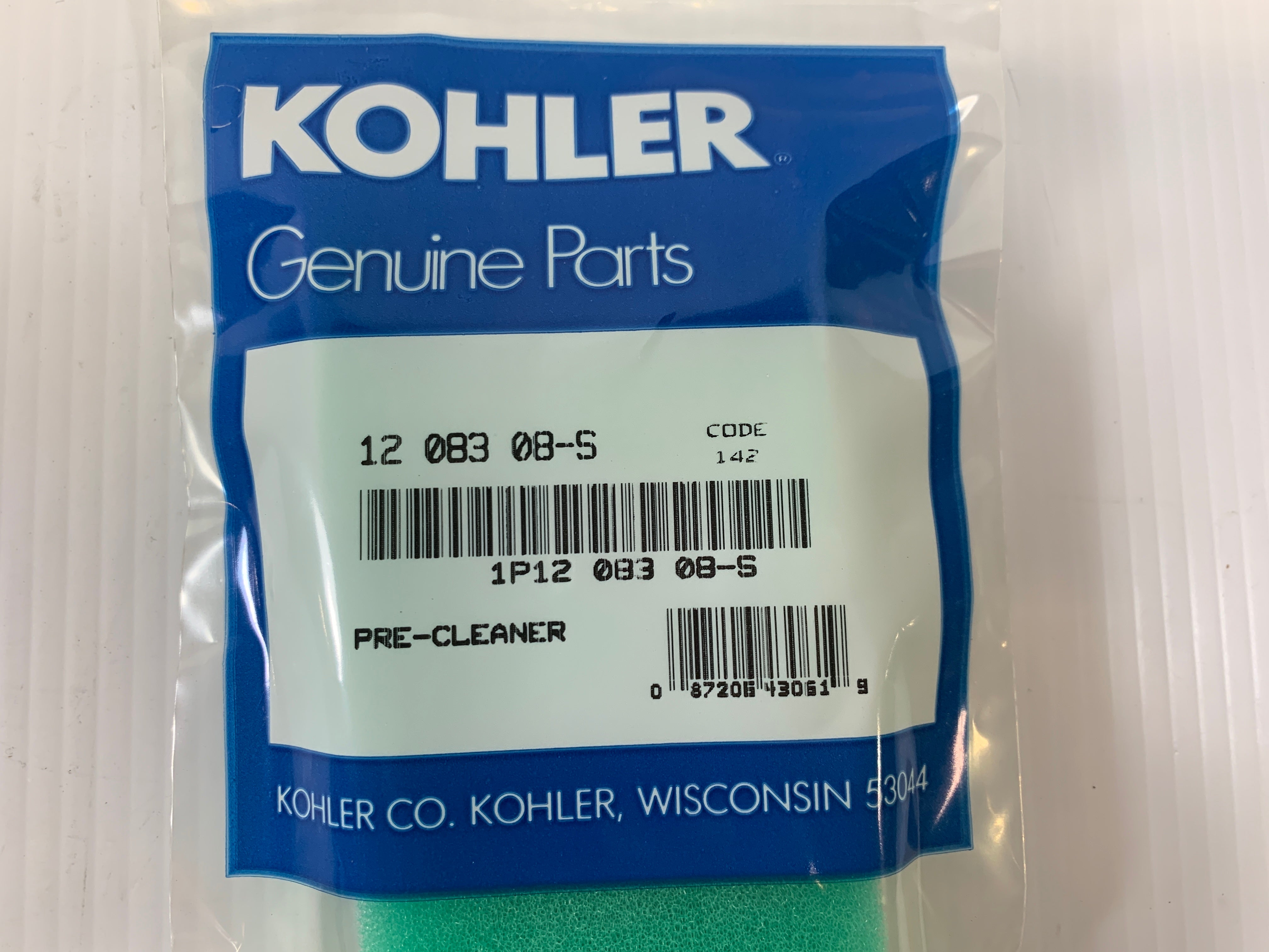 Kohler Foam Pre-Cleaner 12 083 08-S