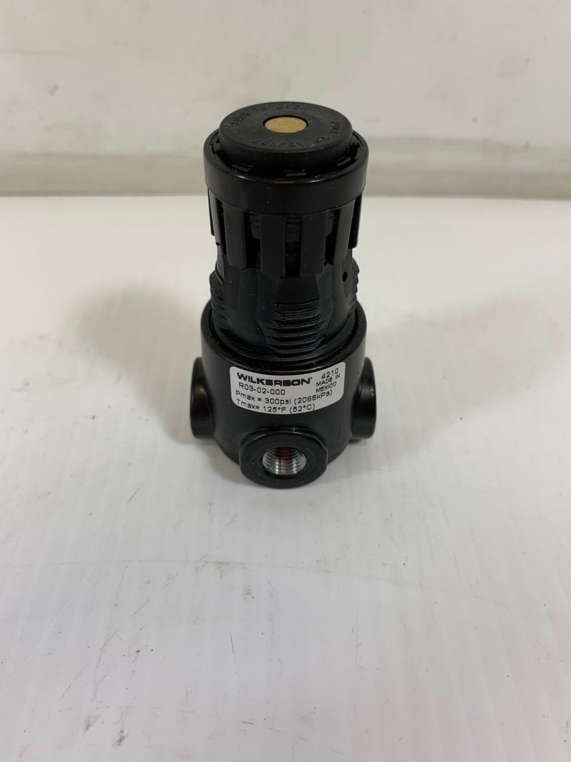 Wilkerson Regulator 1/4" R03-02-000 300 PSI