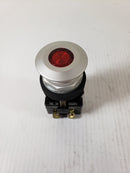 Eaton HT8FBRF3 LED Red Push-Pull Button