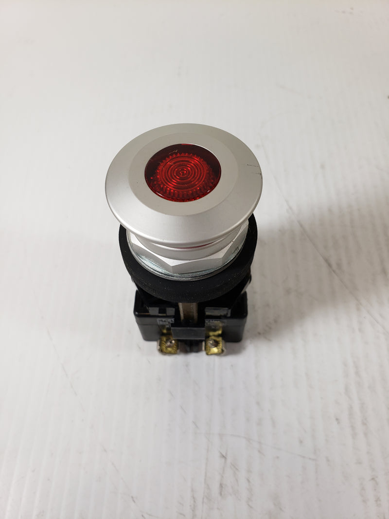 Eaton HT8FBRF3 LED Red Push-Pull Button