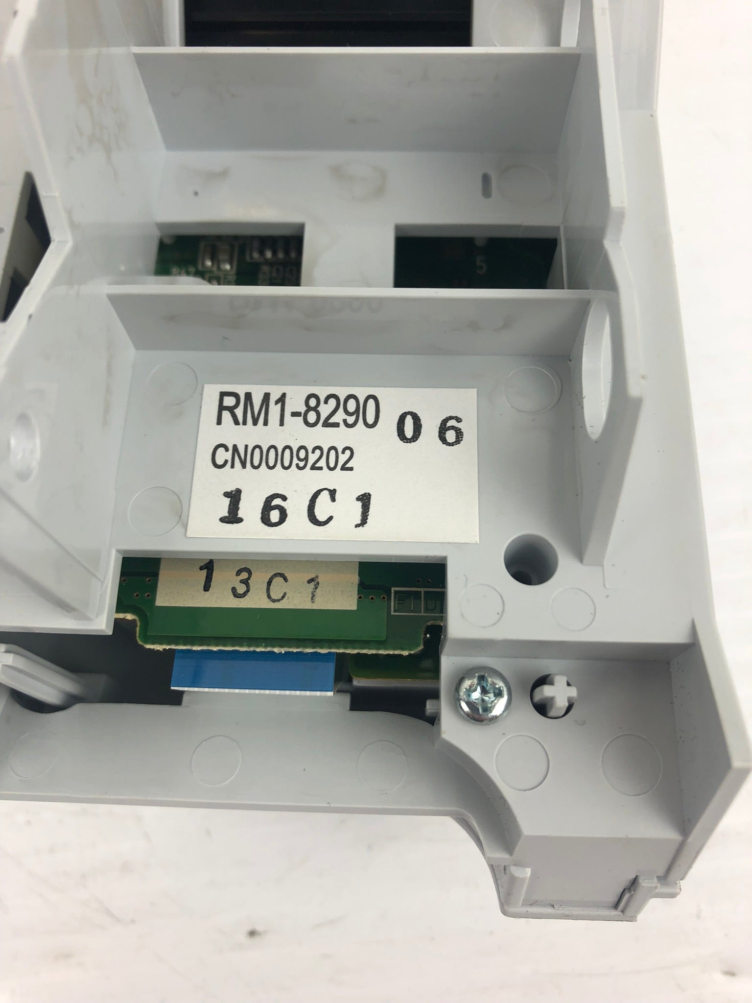 HP RM1-8290 Control Panel - Pulled from Laser Jet Printer 600 M601