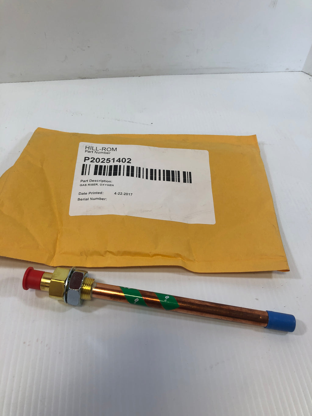 Hill-Rom Oxygen Gas Riser P20251402 – Metal Logics, Inc.