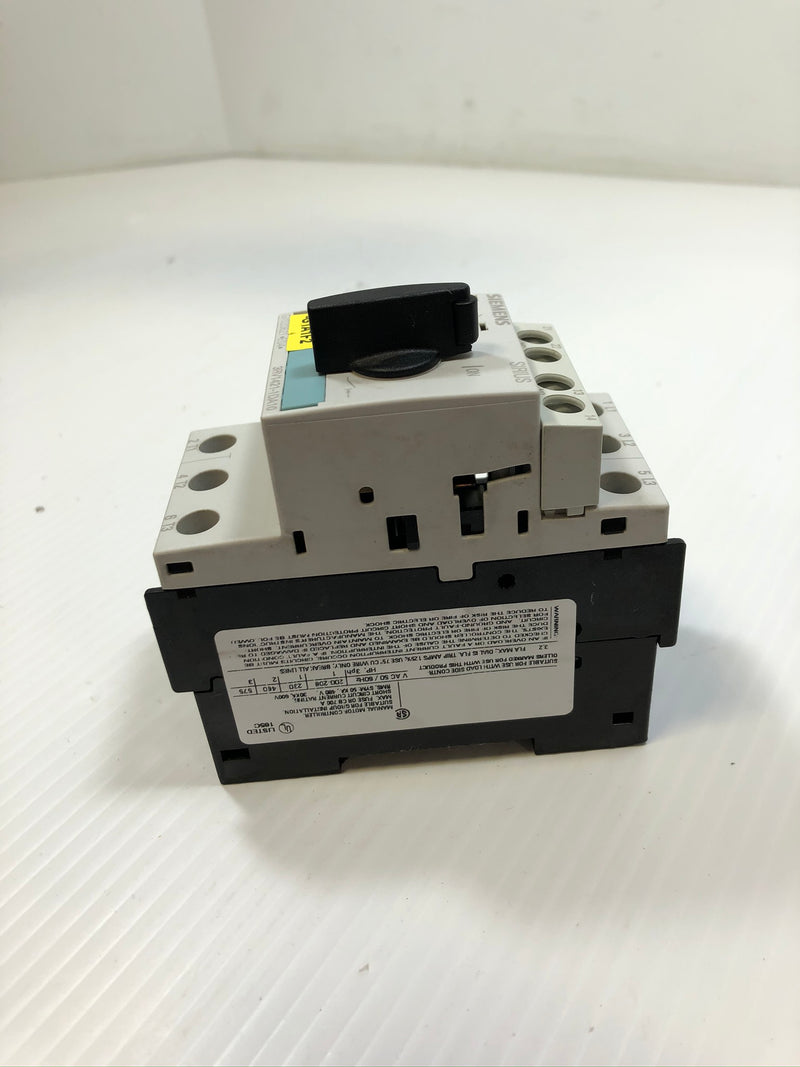 Siemens 3RV1421-1DA10 Sirius Circuit Breaker