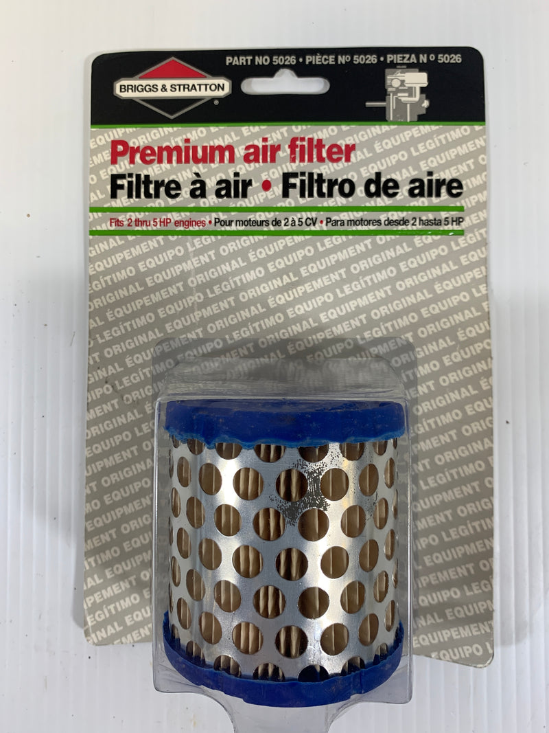 Briggs and Stratton Premium Air Filter 5026