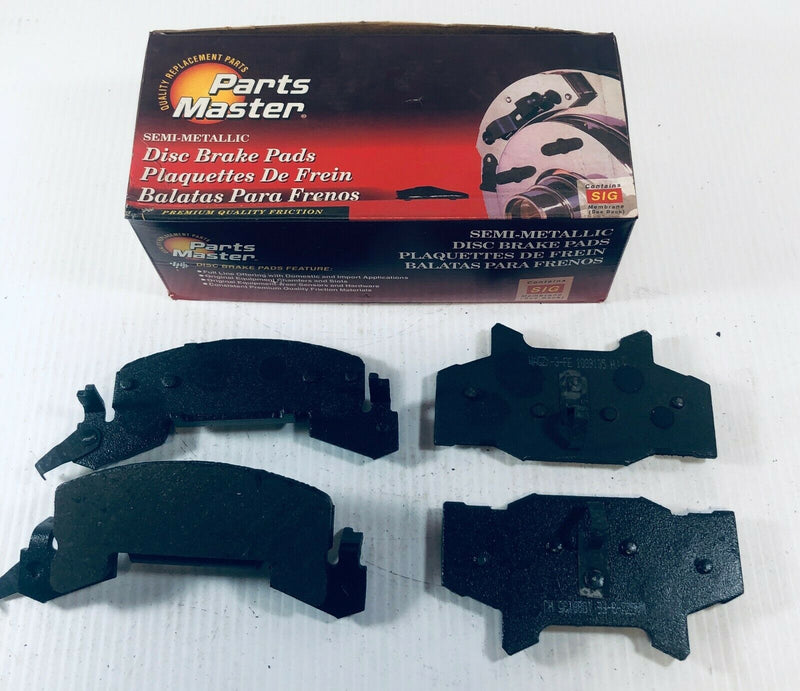 Parts Master MD214 Semi-Metallic Disc Brake Pads PD214