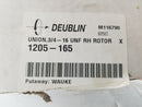 Deublin 1205-165 Rotary Union UNF RH Rotor 3/4 - 16