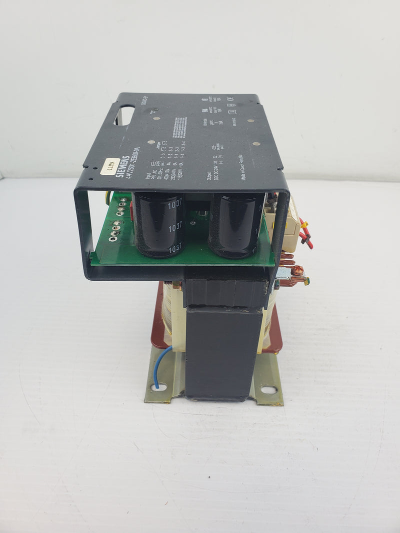 Siemens 4AV2601-2EB00-0A Sidac-S 24VDC 15A Power Supply Single Ph 115-400V Input