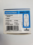 Leviton 6683 Trimatron Rotary Dimmer Push on/off Incandescent 600W (Lot of 4)