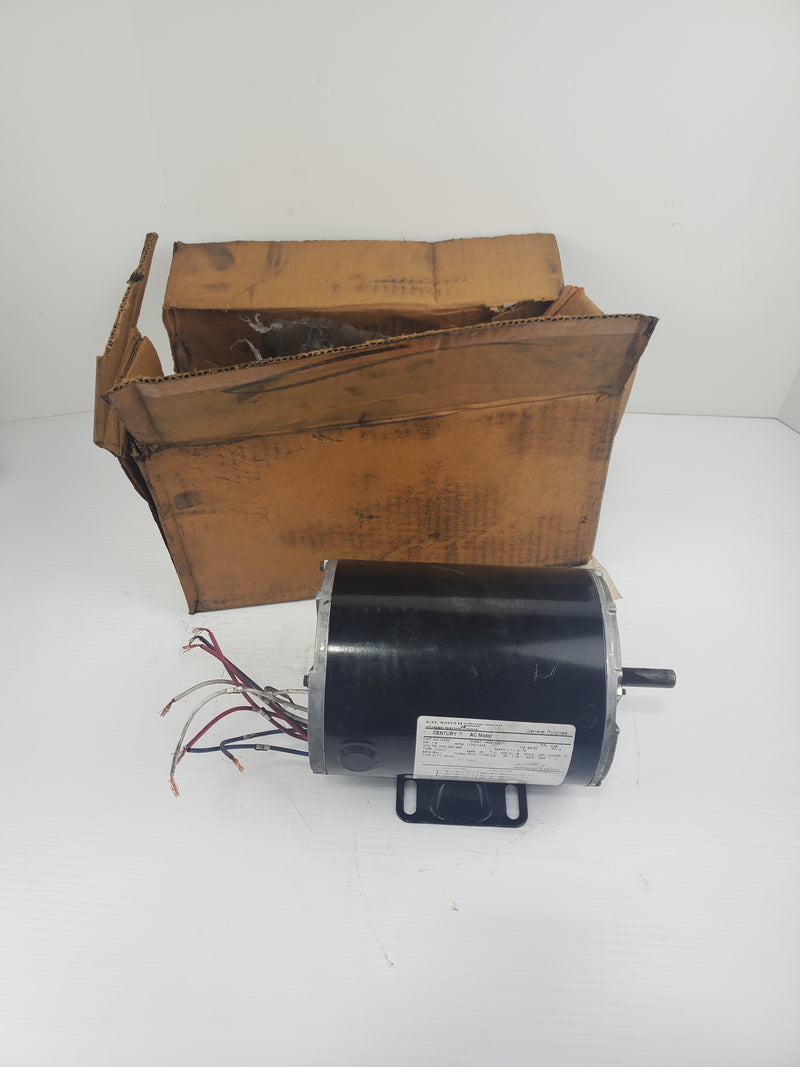 A.O. Smith H200 General Purpose AC Motor HM2H001 1/4 HP 1725/1425 RPM 3 PH