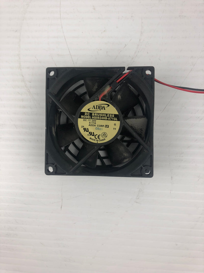 ADDA AQ0824HB-A71GL DC Brushless Fan 24V 0.17 A