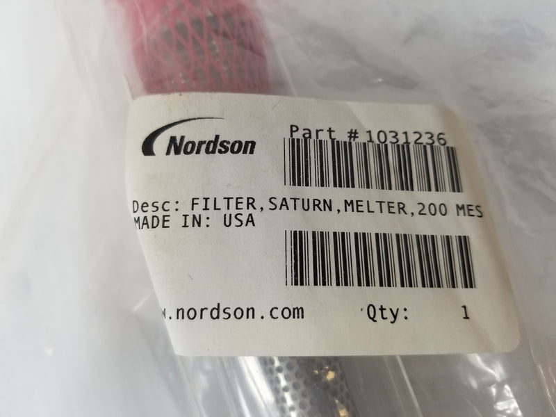 Nordson 1031236 Inline Fluid Filter Element 200 Mesh