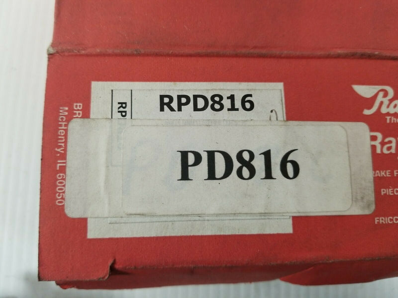 Raybestos RPD816 Brake Pads