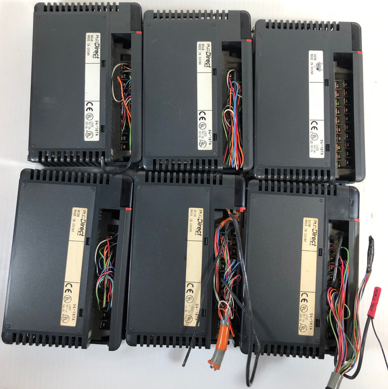 Koyo PLC Direct Module D4-16TA (Lot of 6)