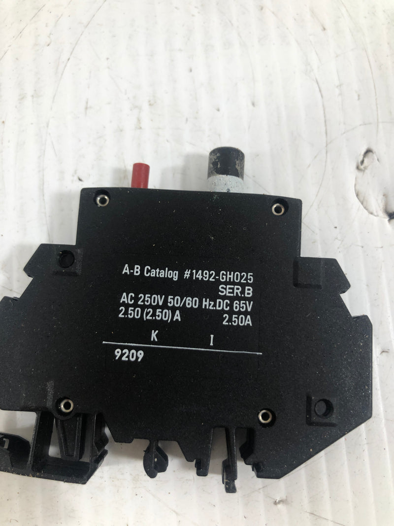 Allen-Bradley Circuit Breaker 1492-GHO25 B