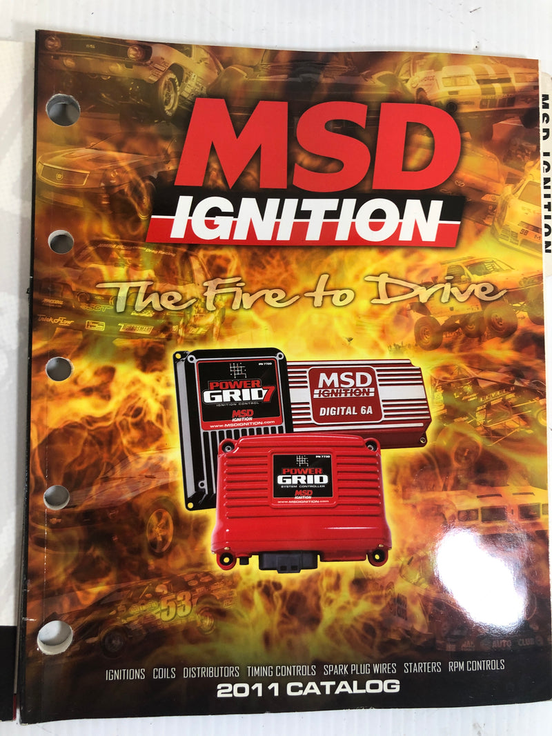 MSD Ignition 2011 and 2012 Catalogs