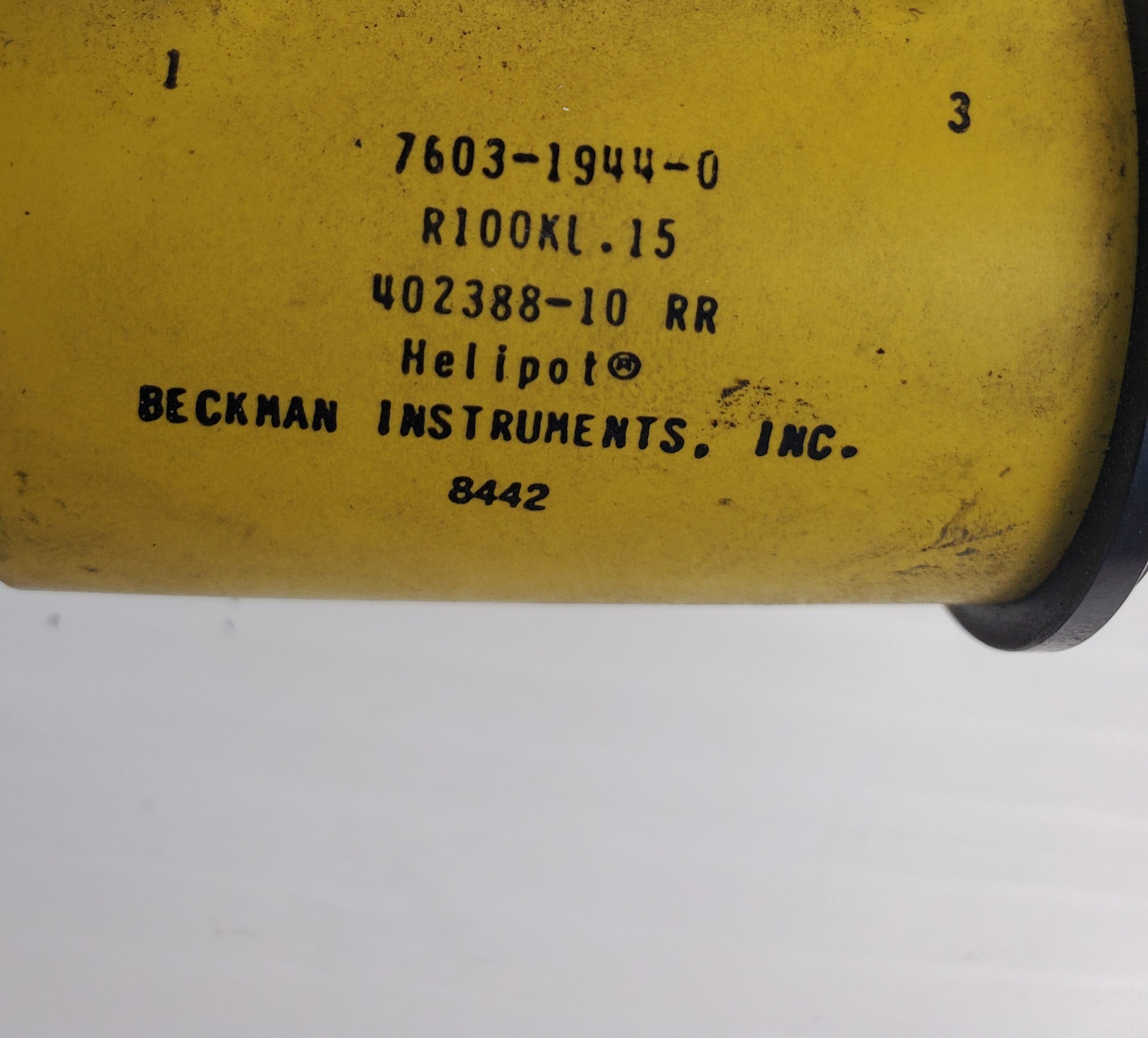 Beckman Instruments 7603-1944-0 Potentiometer R100 KL.15 Helipot