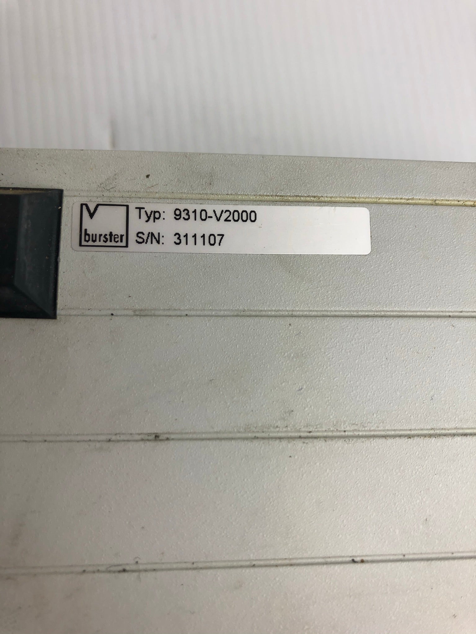 Burster 9310-V2000 Digiforce 9310 20-30VDC Module 311107