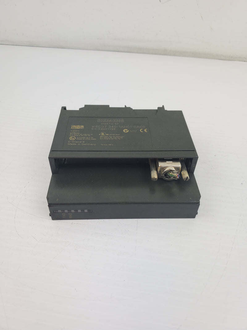 Siemens 6ES7-340-1AH01-0AE0 Communication Module C-S4M77798