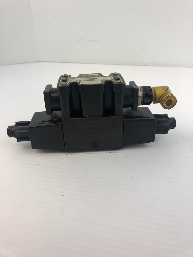 Parker D1VW4CNYCFR6 75 Hydraulic Solenoid Valve 110-120V 50/60Hz 42-50A 5000PSI