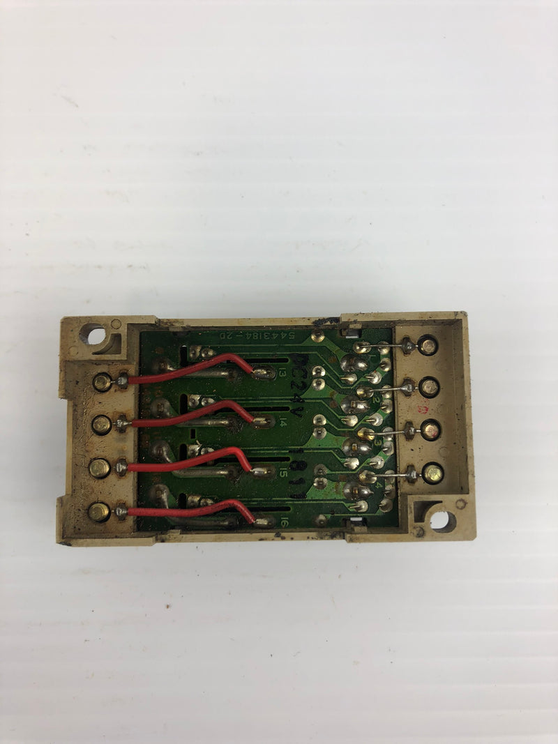 OMRON G6B-1114P Terminal Block - Missing Bottom Cover