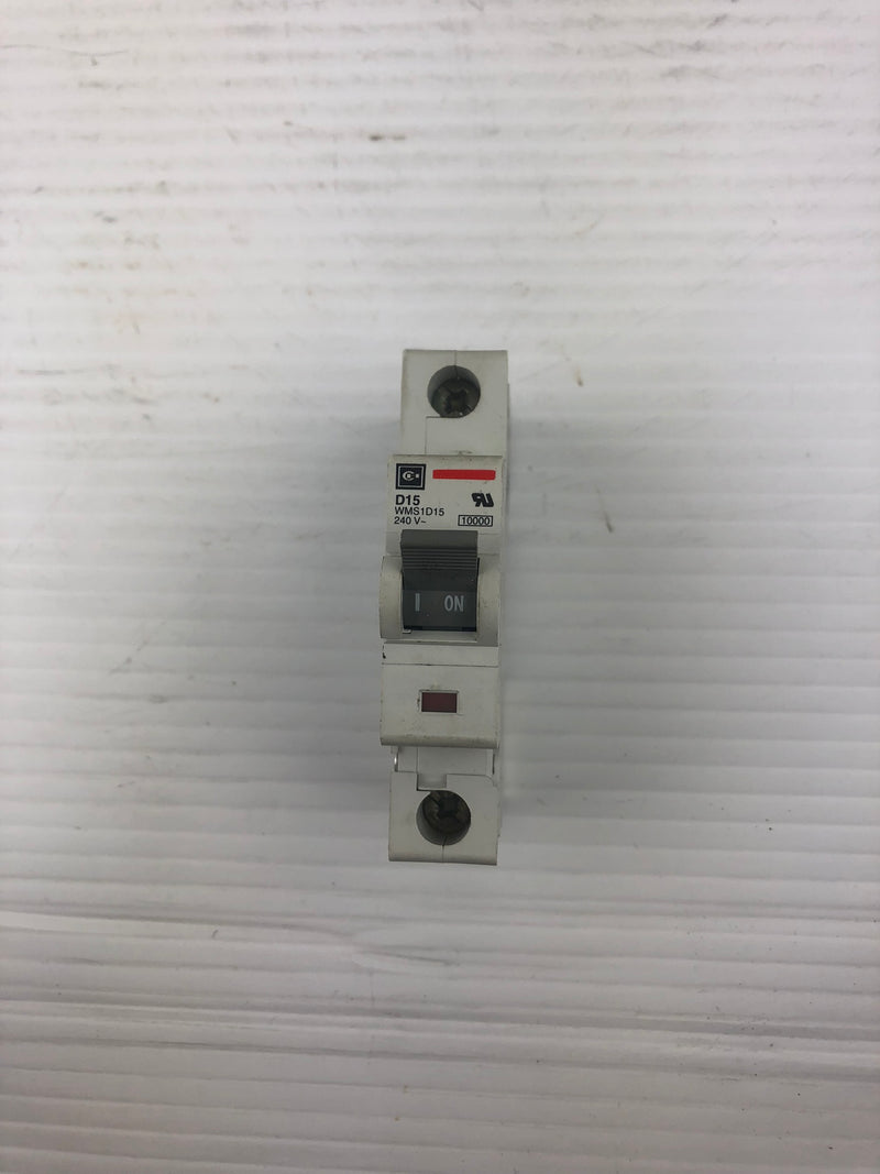 Cutler-Hammer WMS1D15 Circuit Breaker 240V