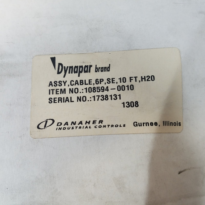 Dynapar 108594-0010 Cable Assembly