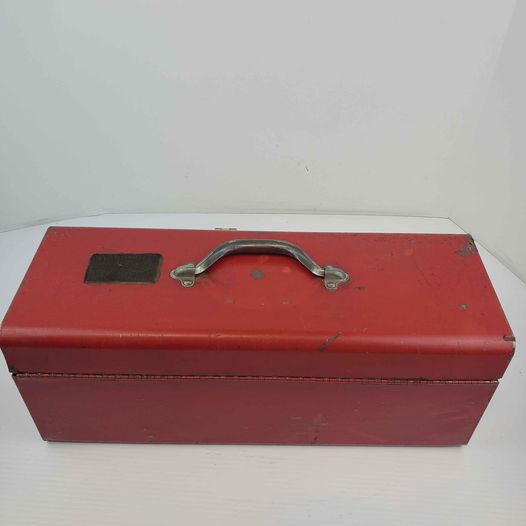 Vintage Proto Professional Tools, Red Metal Tool Box