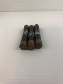 Fusetron FRS-R-15 Dual Element Time Delay Fuse - Lot of 3