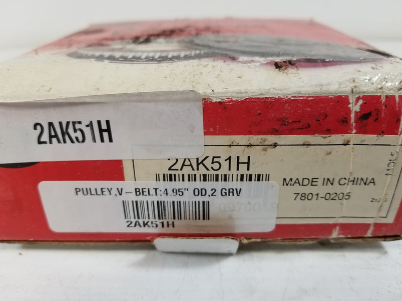 Gates 2AK51H 2 Groove Pulley