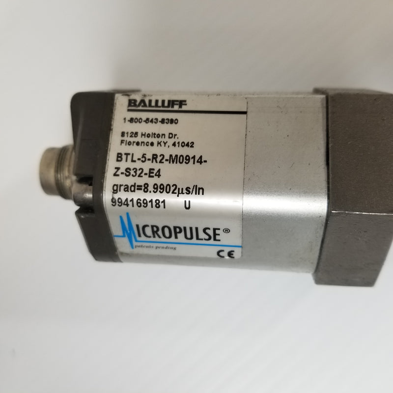 Balluff BTL-5-R2-M0914-Z-S32-E4 Micropulse Transducer