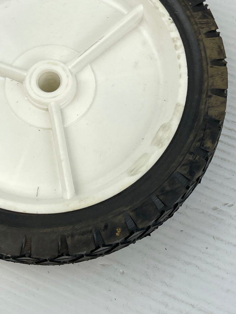 Lawn Mower Replacement Tire 9 Inch Assembly Lot of 2 Plastic Centers