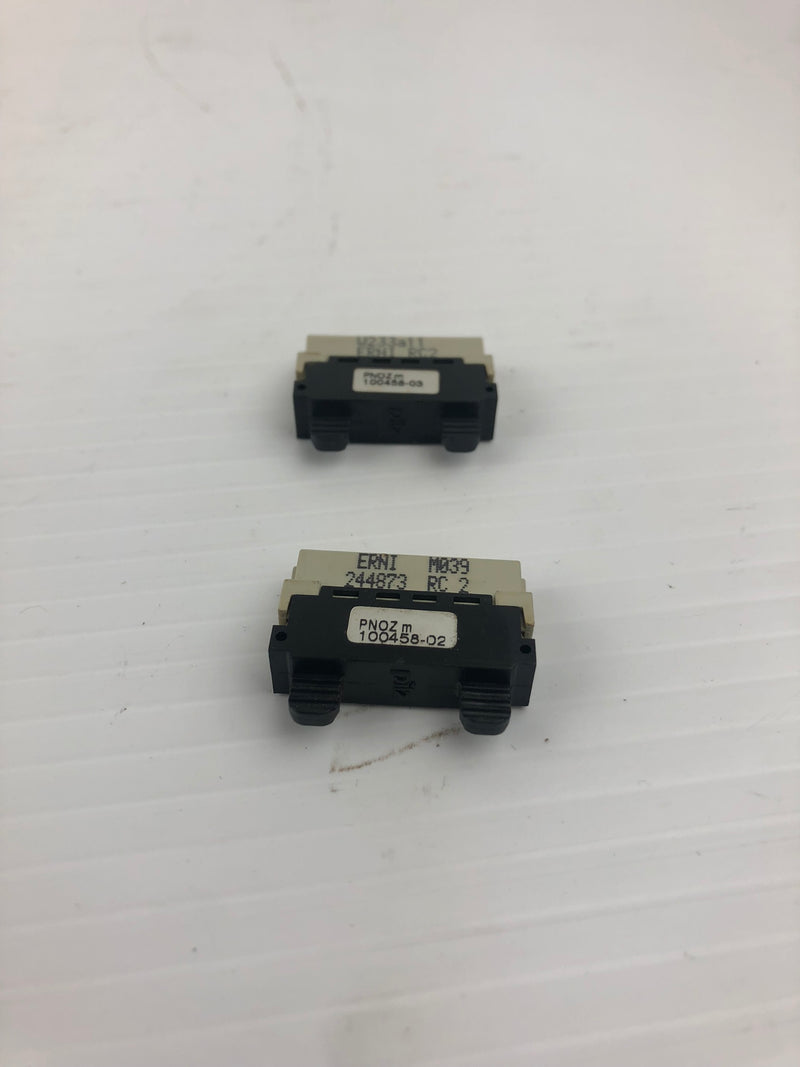 Pilz PNOZm Safety Relay Rack Extension Module Connector (Lot of 2)