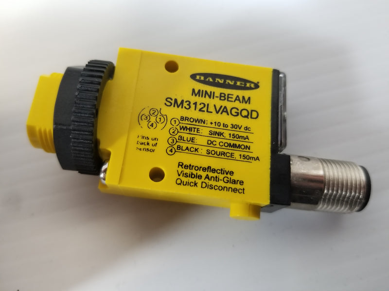 Banner SM312LVAGQD Mini Beam Sensor