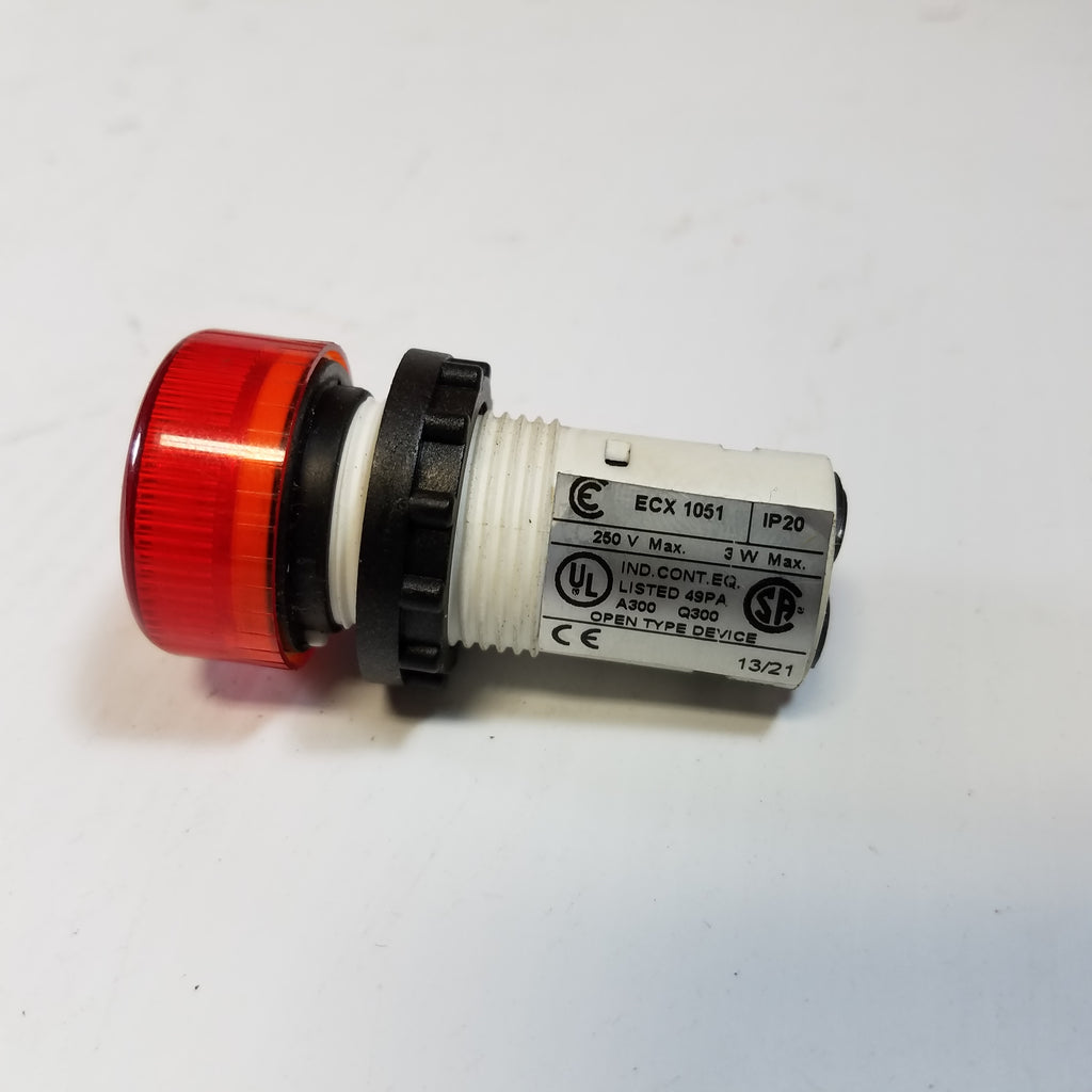 Automation Direct ECX 1051 Red Indicator Light ECX1051 – Metal Logics, Inc.