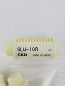 CKD SLW-10A Silencer Bore Resin Body (Lot of 8)