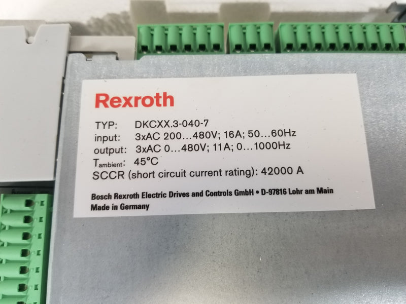 Rexroth DKCXX.3-040-7 Eco Drive Controller