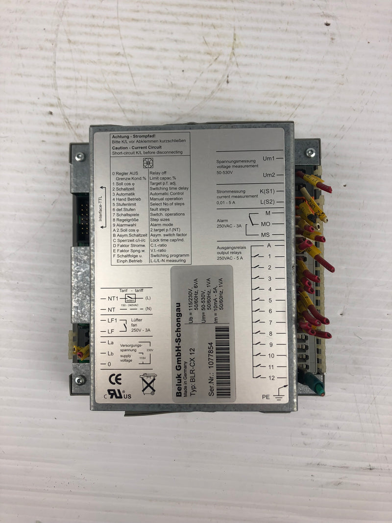 Beluk BLR-CX-12 Power Factor Regulator Power Survey