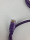 Grandmax FER6E-001-PUR Cat. 6 Molded Patch Cord 2Ft Purple (Lot of 2)