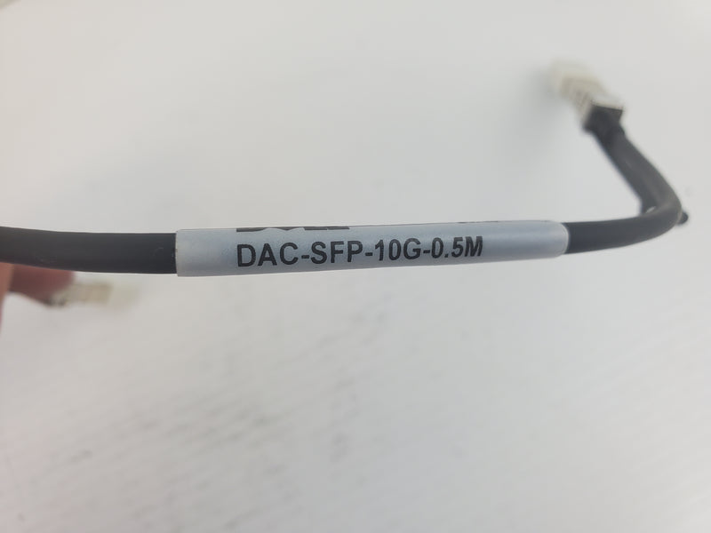 Dell 0C6Y7M Ethernet Twinax Direct Attach Copper Cable DAC-SFP-10G-0.5M