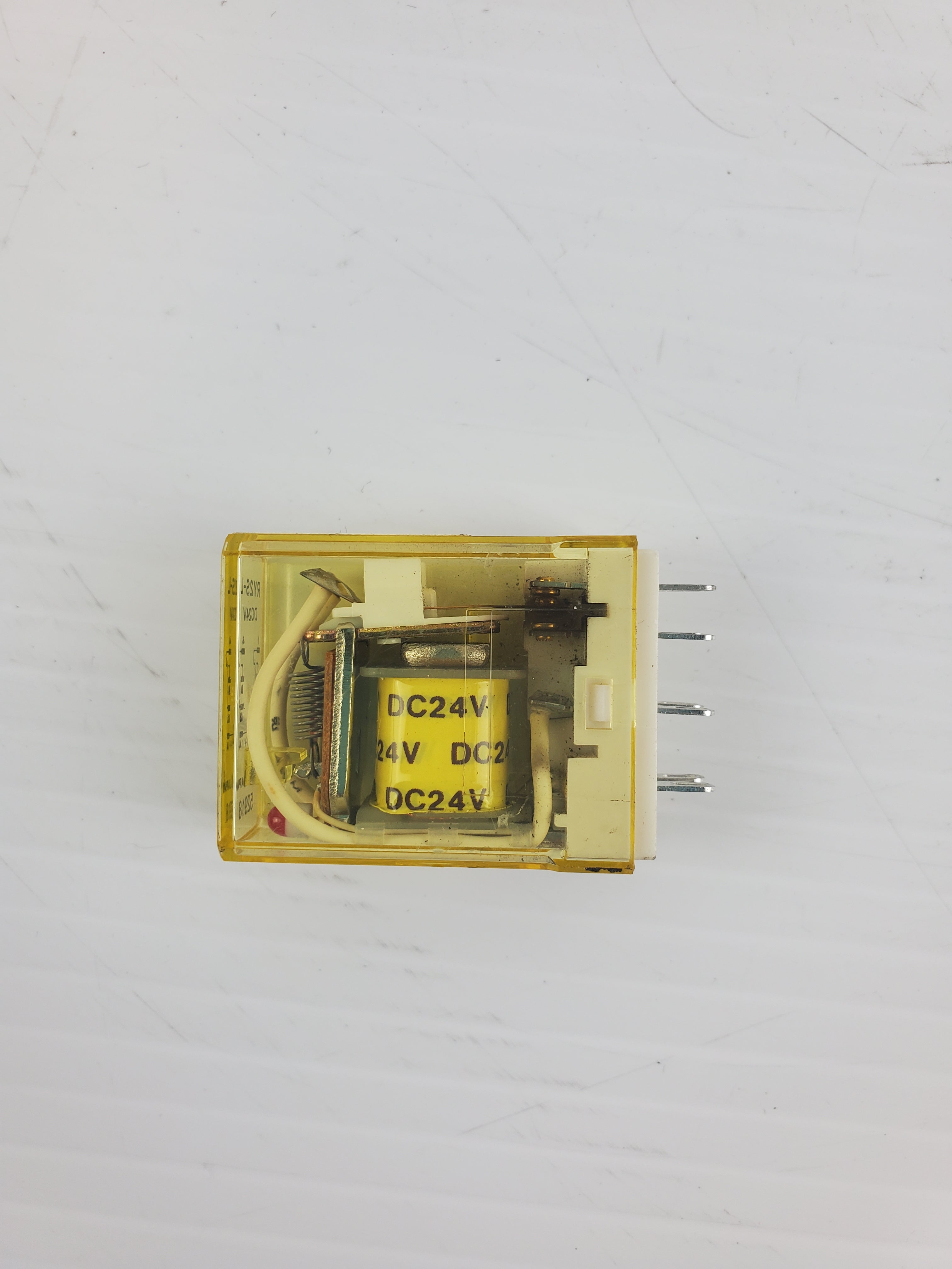 Releco ADC24V Relay With Base - IDEC RY2S-L Relay With Base - Lot of 3 Relays