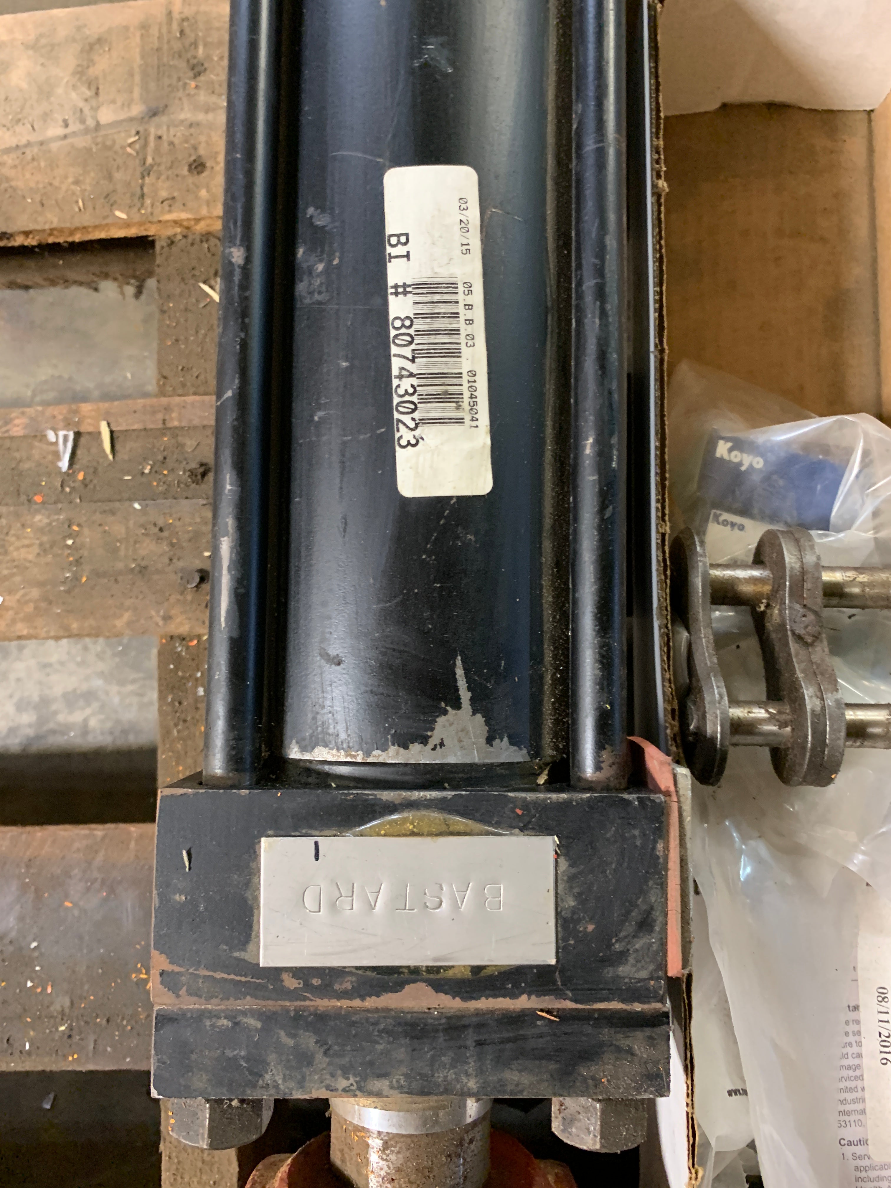 Rider 79255056 05BB05 Roll Cylinder Assembly