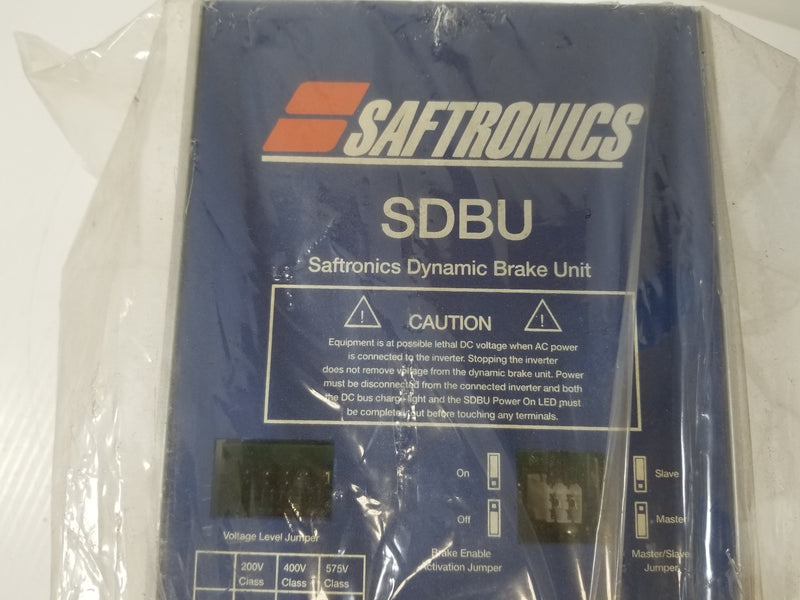 Saftronics 909-0003 SDBU Dynamic Braking Unit