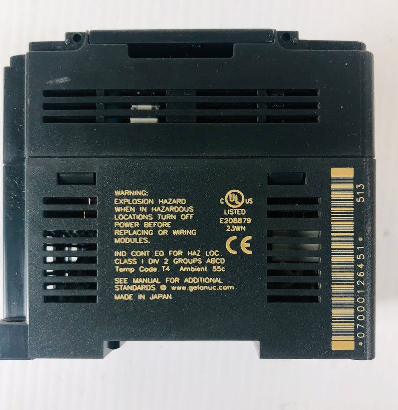 GE Fanuc VersaMax Micro Controller IC200UAA003-BF