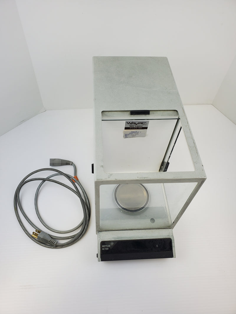 Mettler AE100-S Analytical Balance SNR L14490 - Tested Powers On