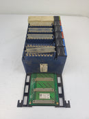 Toyopuc THR-5643 8 Slot Selector Base With Power, Output and Input Modules