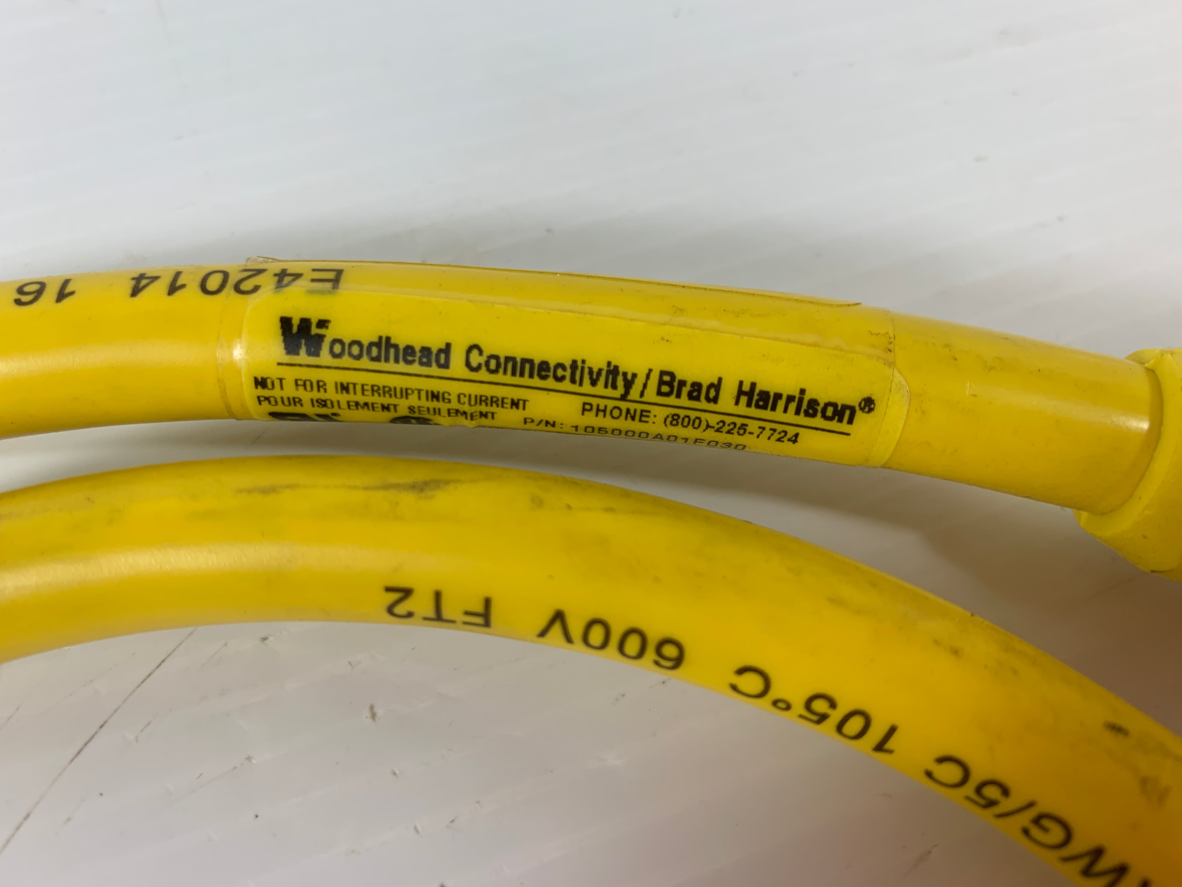 Woodhead Connectivity Female Cable 105000A01F030