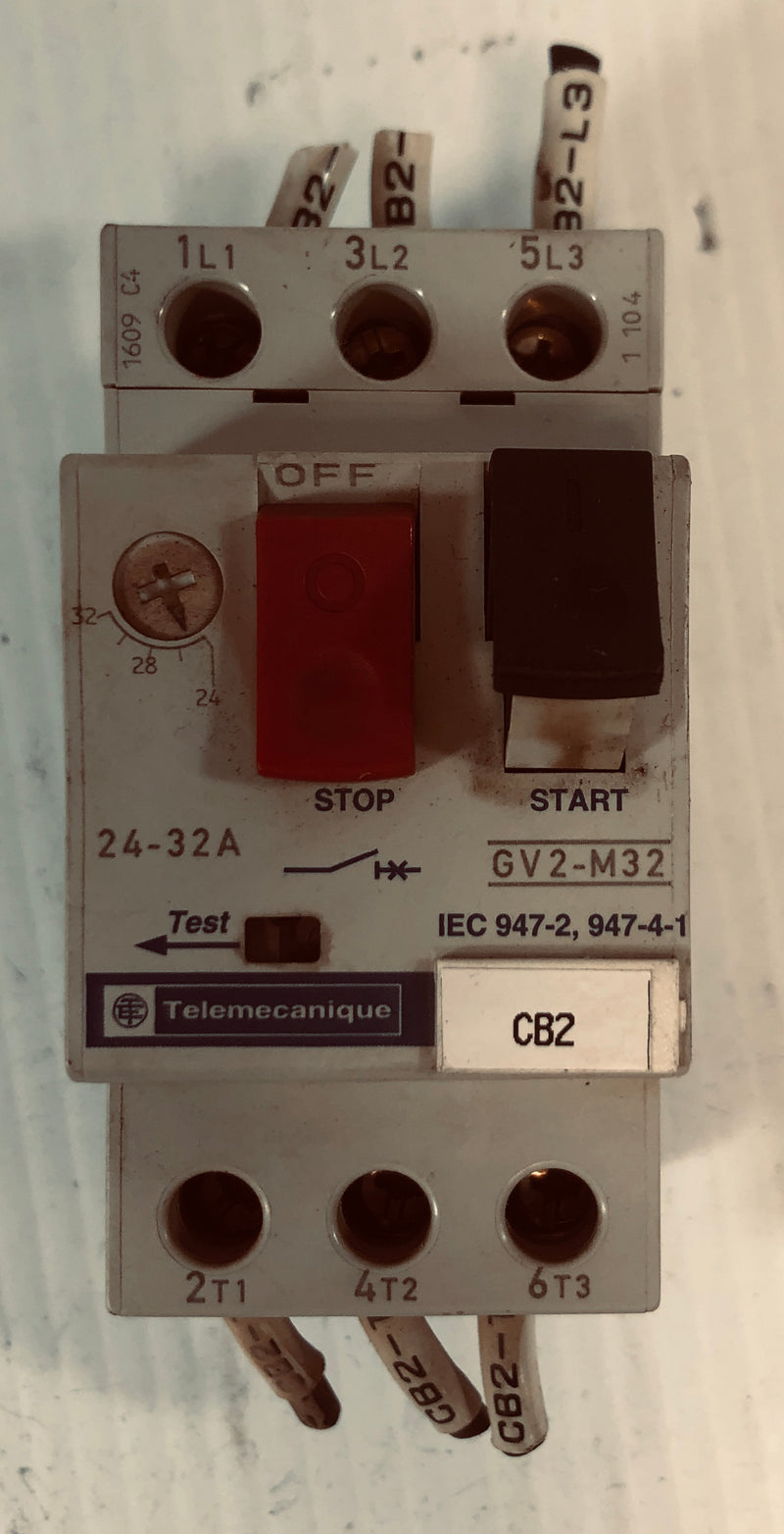 Telemecanique GV2-M32 Manual Motor Starter