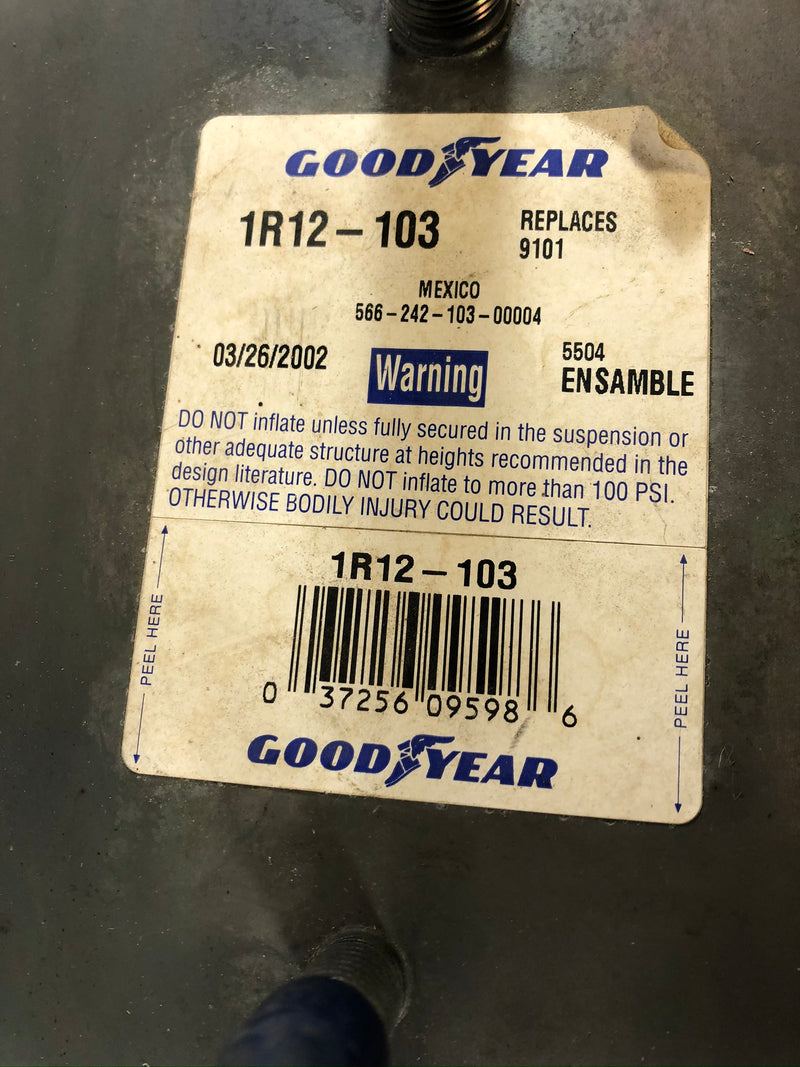 Goodyear Airbag 1R12-103 Replaces 9101 (Firestone W01-358-9101) 56624210300004