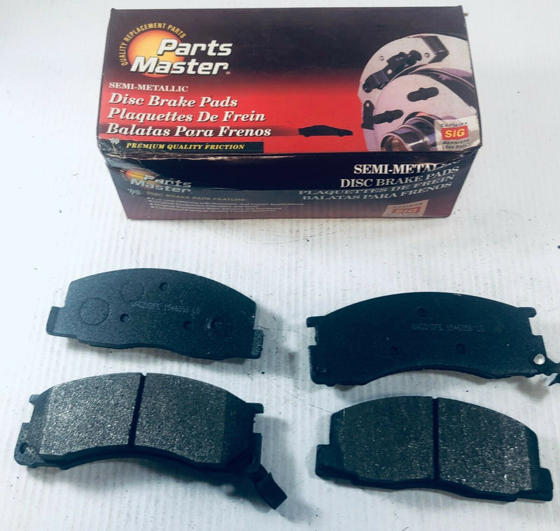 Parts Master Semi-Metallic Disc Brake Pads MD500 PD500