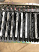 Allen-Bradley 1771-A4B Series B PLC 16 Slot I/O Chassis Rack with Modules